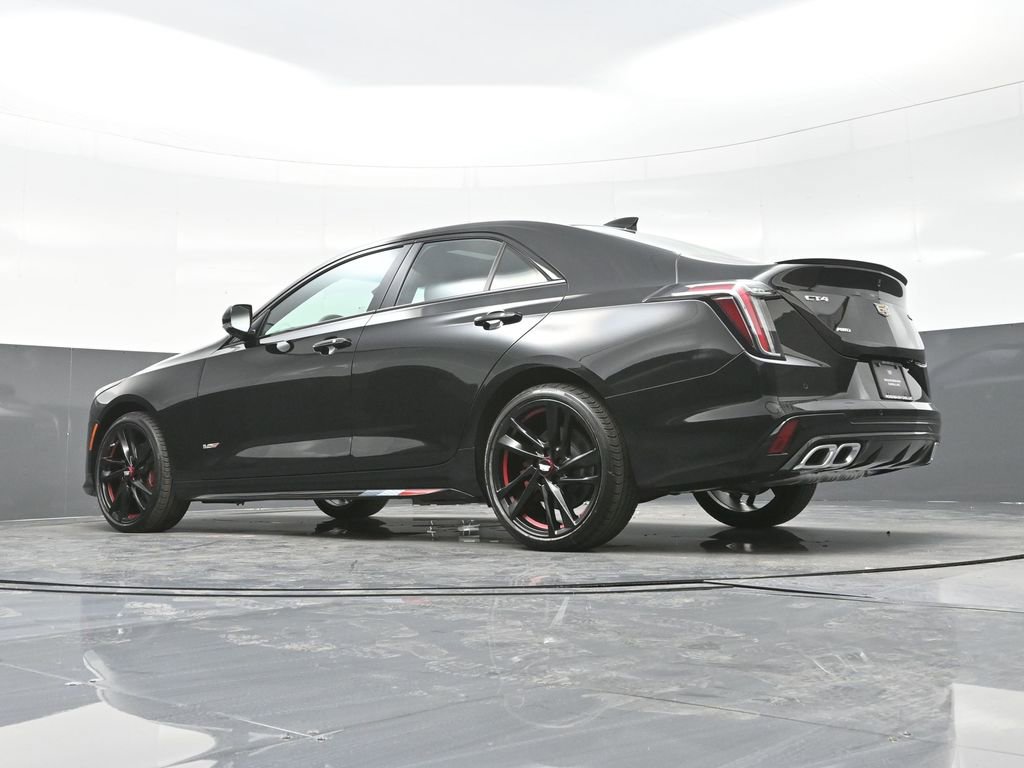 New 2025 Cadillac CT4 V w/ LPO, Red Accent Package image 16