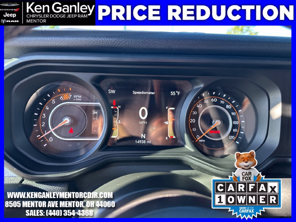Certified 2025 Jeep Wrangler Sport AWD/4WD image 16