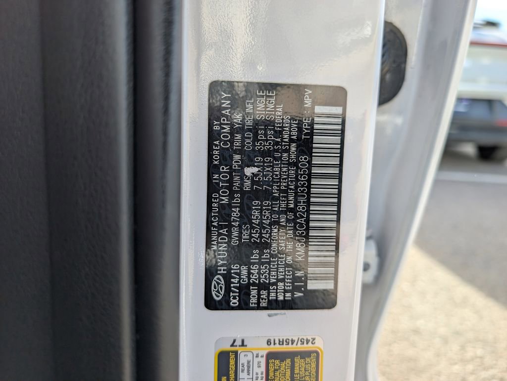 Used 2017 Hyundai Tucson Limited w/ Cargo Package image 30