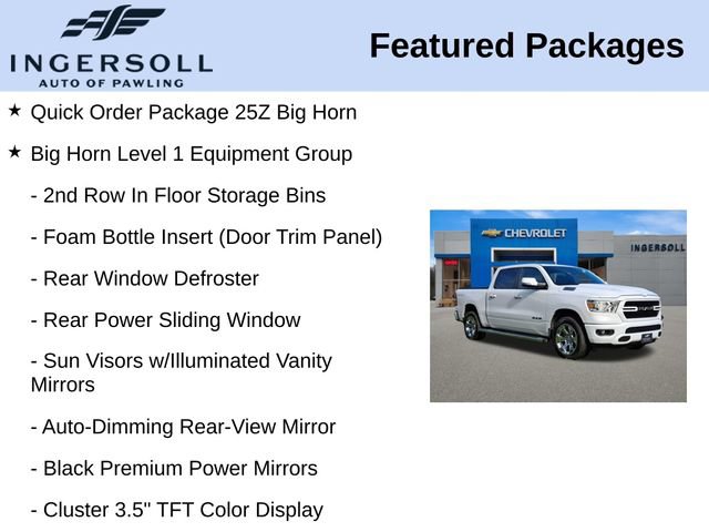 Used 2020 RAM 1500 Big Horn AWD/4WD image 15