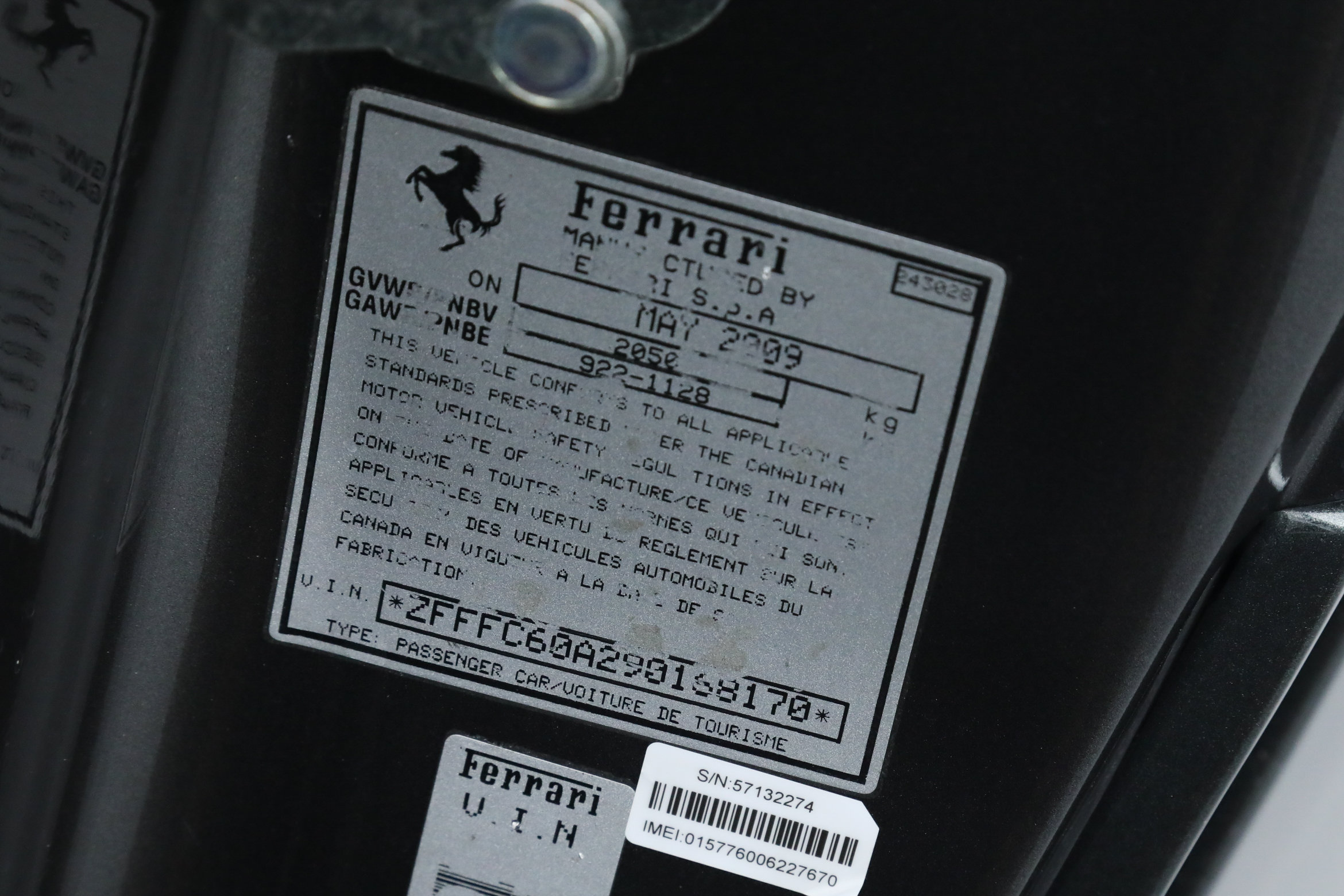 Used 2009 Ferrari 599 GTB Fiorano RWD image 45