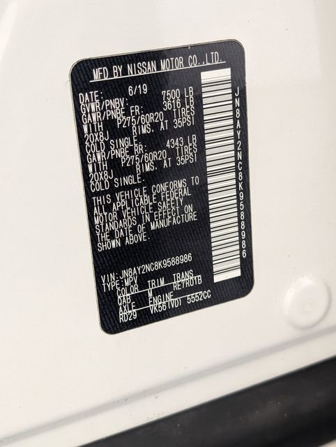 Used 2019 Nissan Armada SL w/ Premium Package AWD/4WD image 37