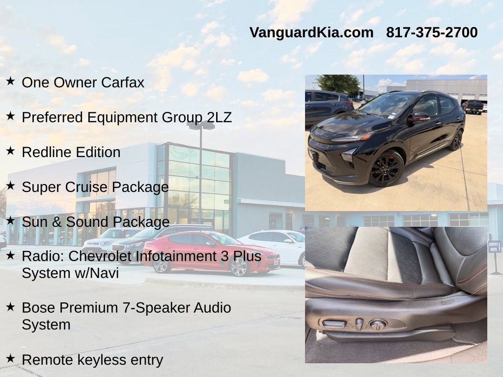 Used 2023 Chevrolet Bolt EUV Premier w/ Sun & Sound Package FWD image 6