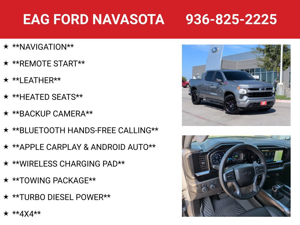 Used 2025 Chevrolet Silverado 1500 RST w/ Texas Edition Plus AWD/4WD image 4