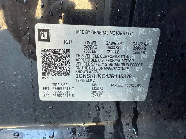 Used 2018 Chevrolet Suburban LT AWD/4WD image 14