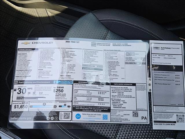 New 2026 Chevrolet Trax LT w/ Sunroof Package image 17