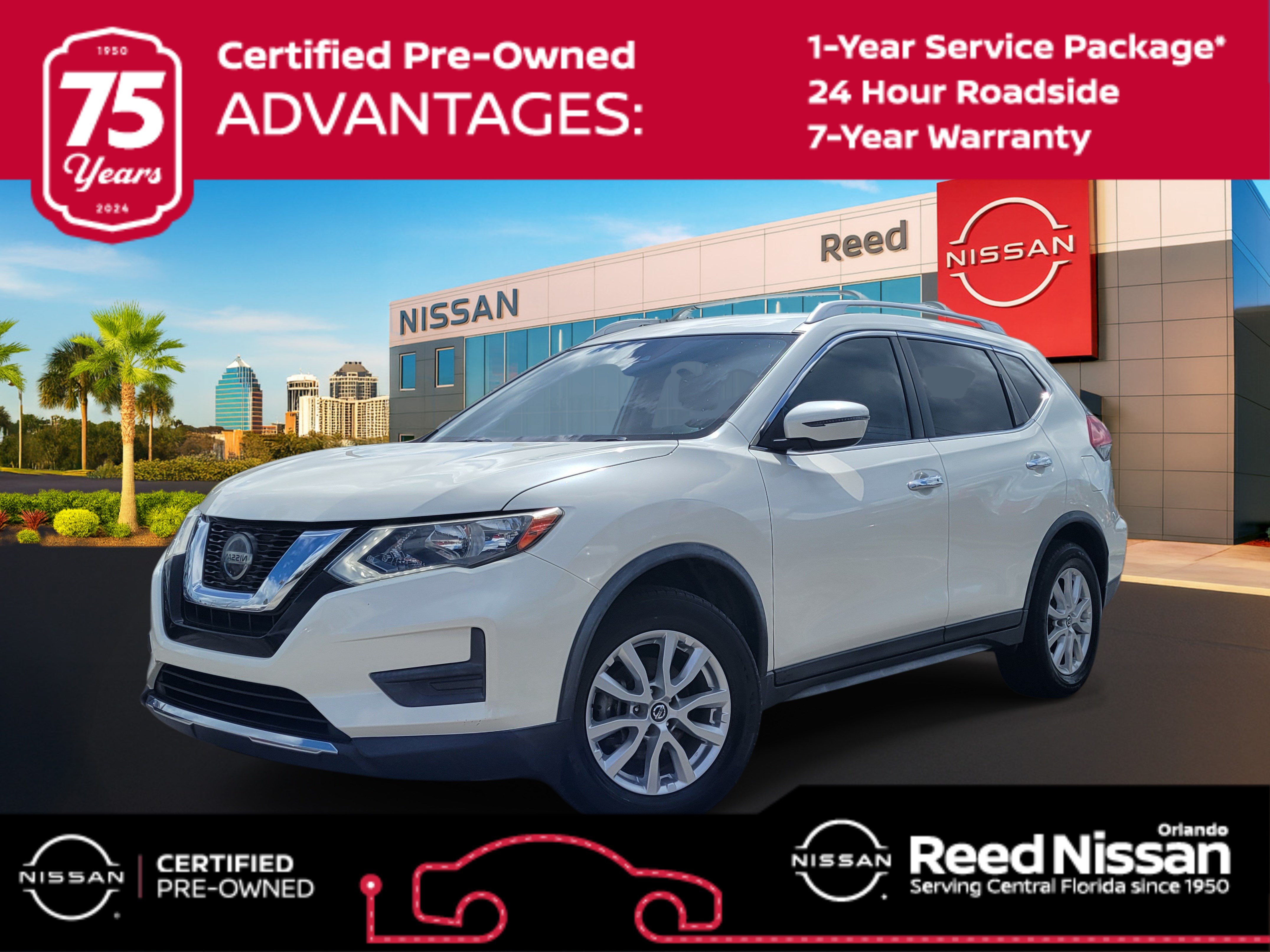 Certified 2019 Nissan Rogue SV