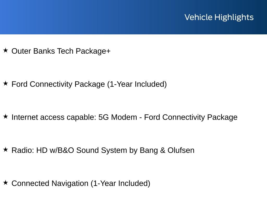 New 2026 Ford Bronco Sport Outer Banks w/ Outer Banks Tech Package+ AWD/4WD image 3