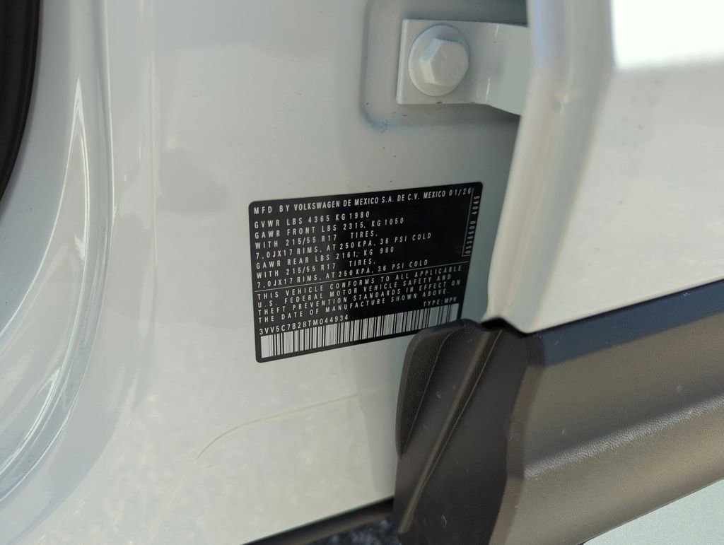 New 2026 Volkswagen Taos S image 46