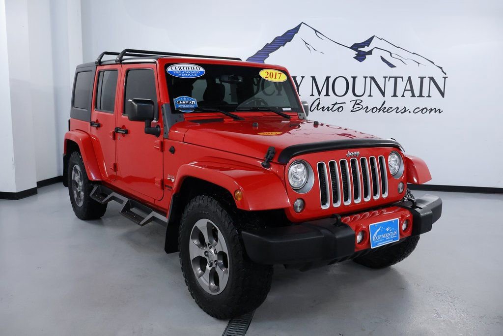 Used 2017 Jeep Wrangler Unlimited Sahara