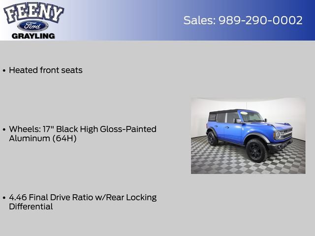 Used 2022 Ford Bronco Black Diamond AWD/4WD image 21