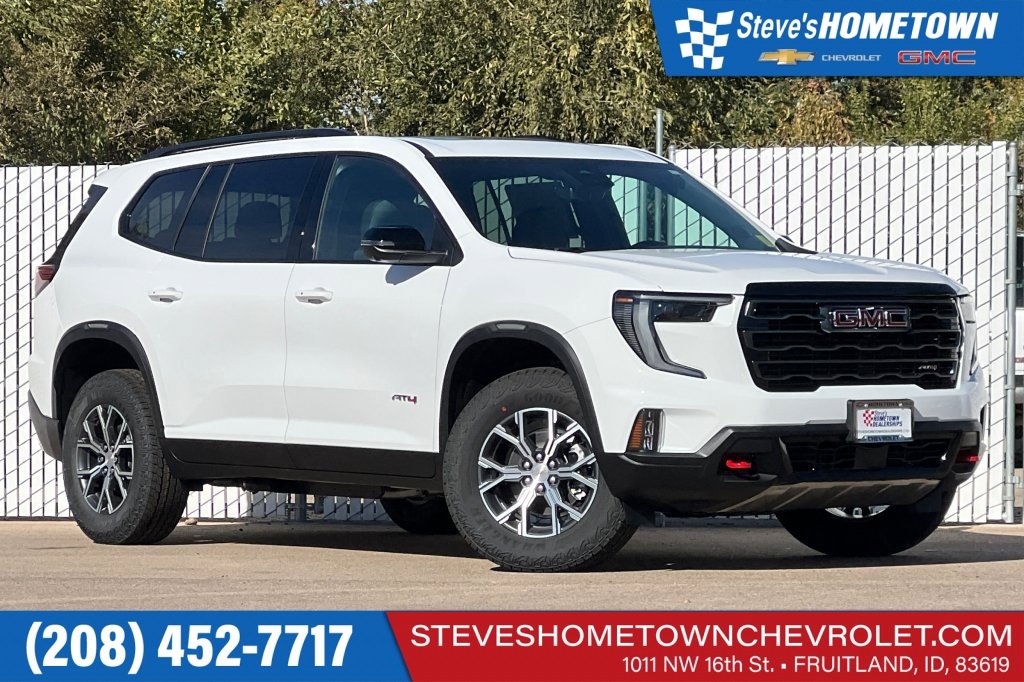 New 2026 GMC Acadia AT4 w/ Luxury Package