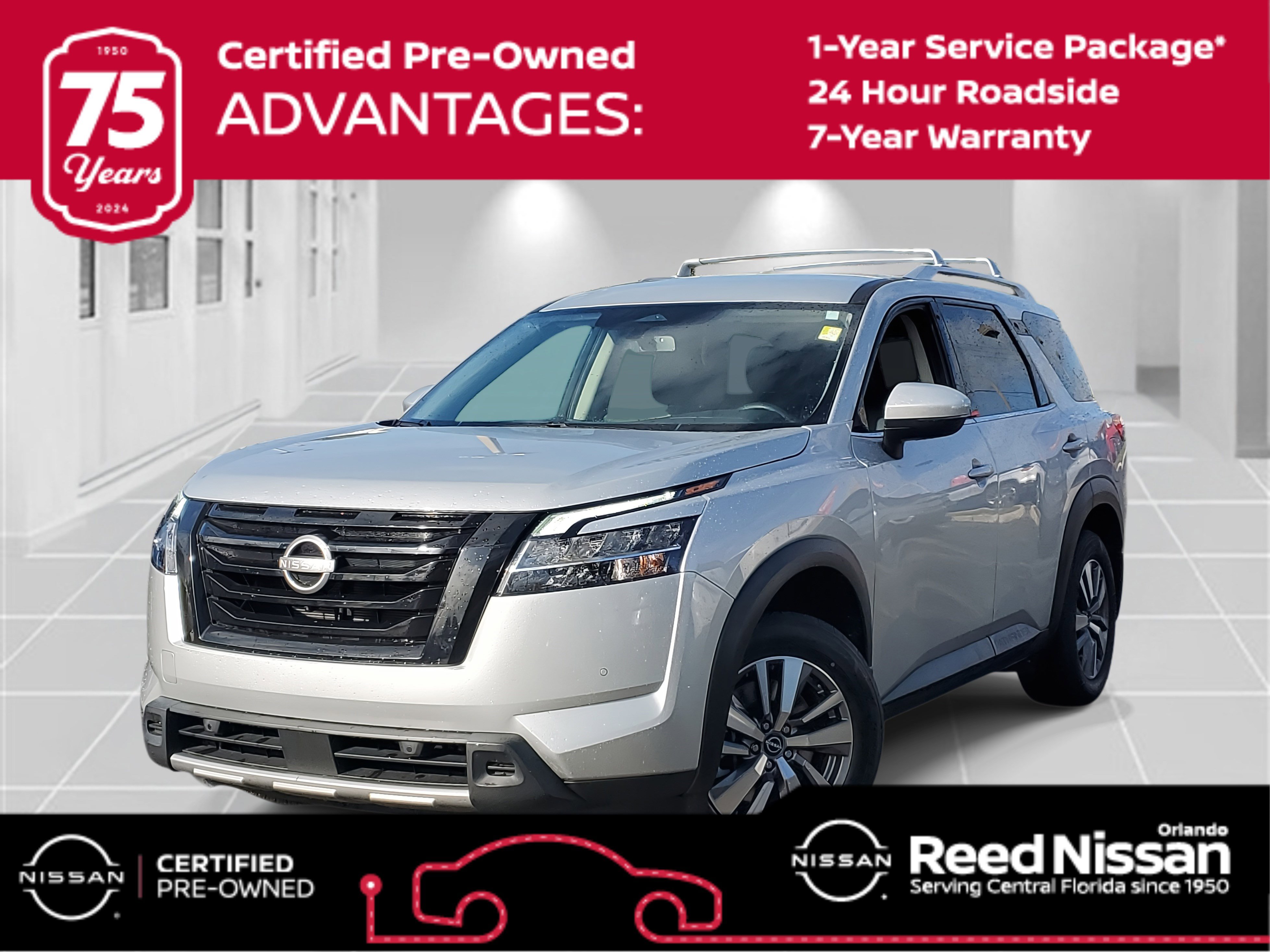 Certified 2023 Nissan Pathfinder SL w/ Black Appearance Package