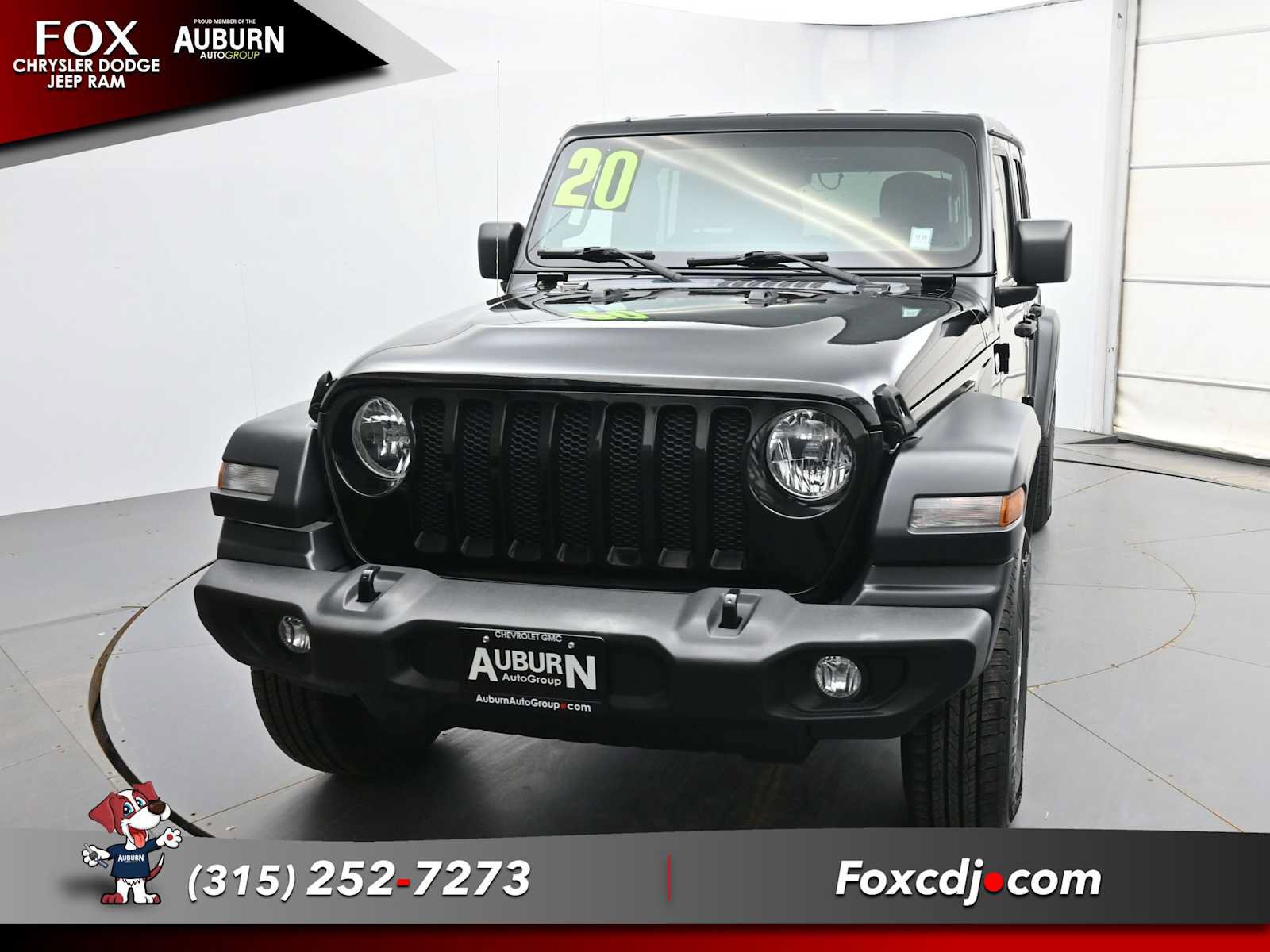 Used 2020 Jeep Wrangler Unlimited Sport S AWD/4WD image 3