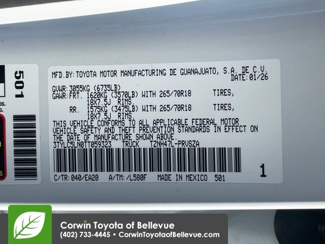 New 2026 Toyota Tacoma TRD Off-Road image 24