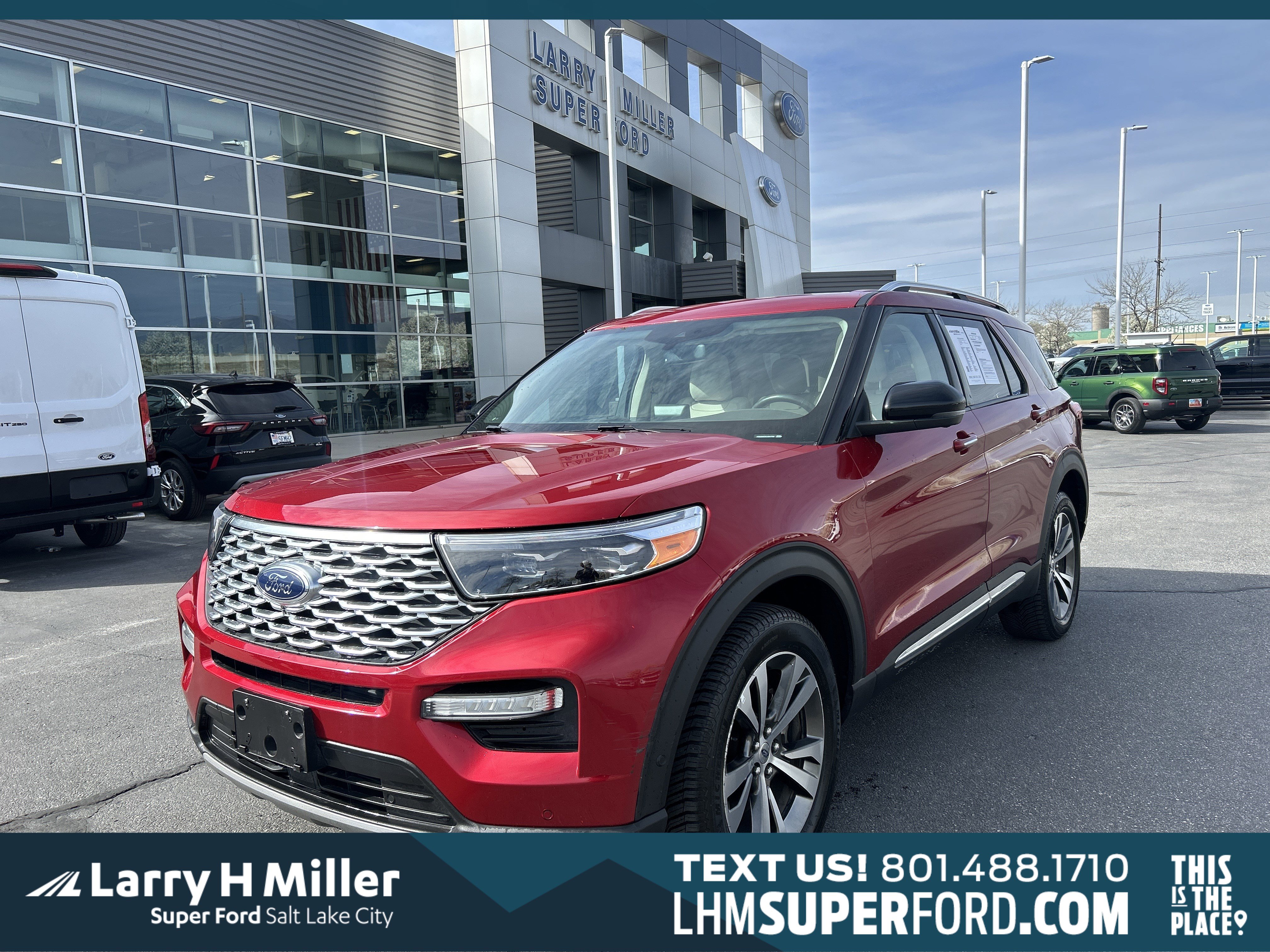 Certified 2020 Ford Explorer Platinum w/ Premium Technology Package video 1