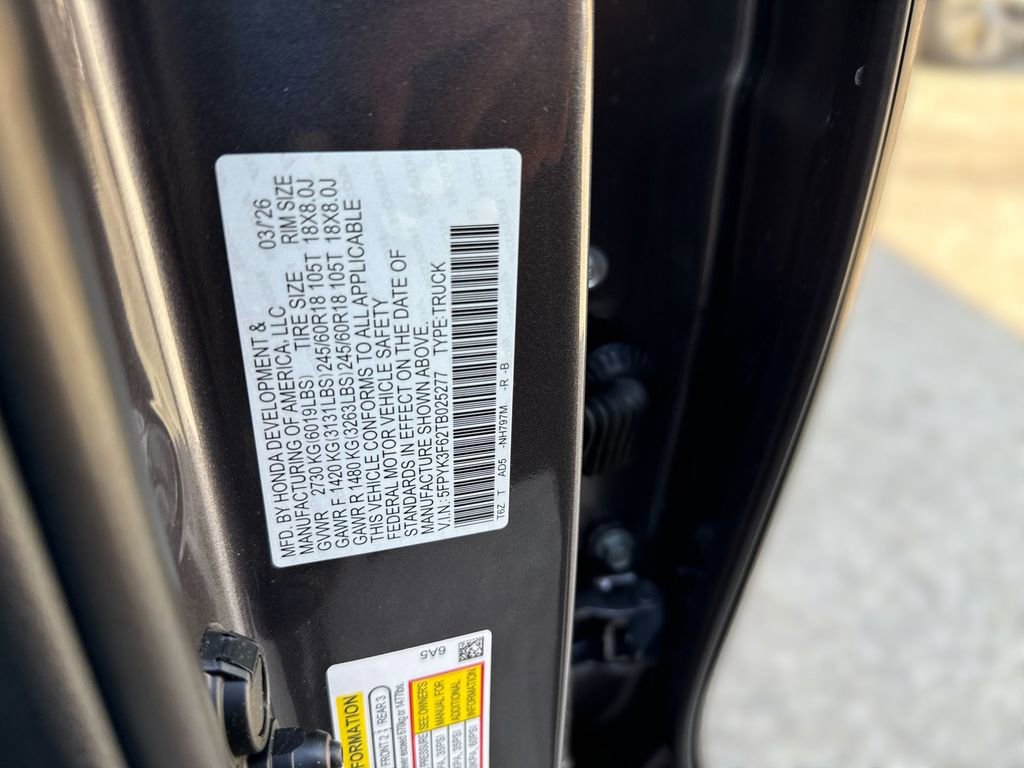 New 2026 Honda Ridgeline TrailSport image 26