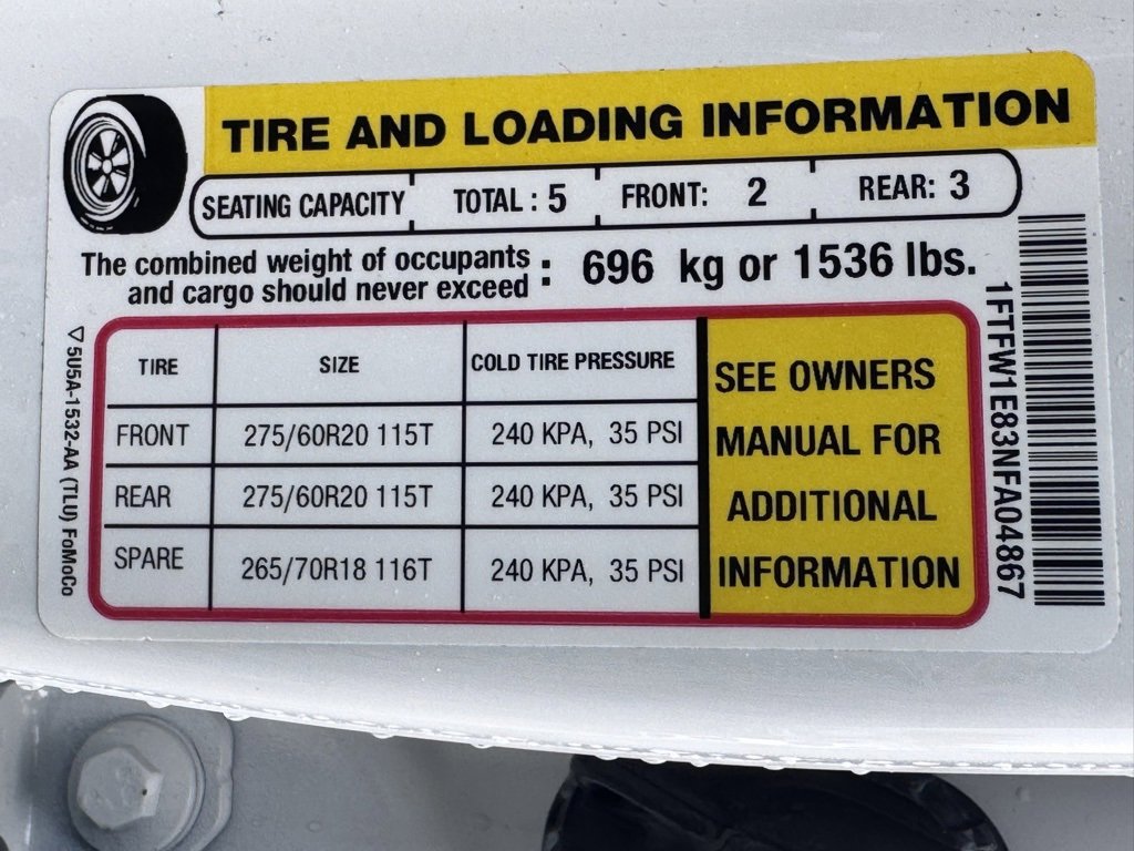 Used 2022 Ford F150 Platinum w/ Equipment Group 701A High image 52