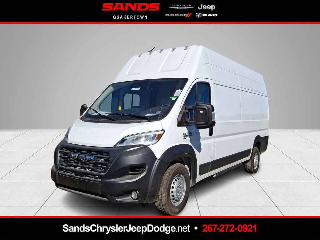 New 2024 RAM ProMaster 3500 w/ Delivery Van Package