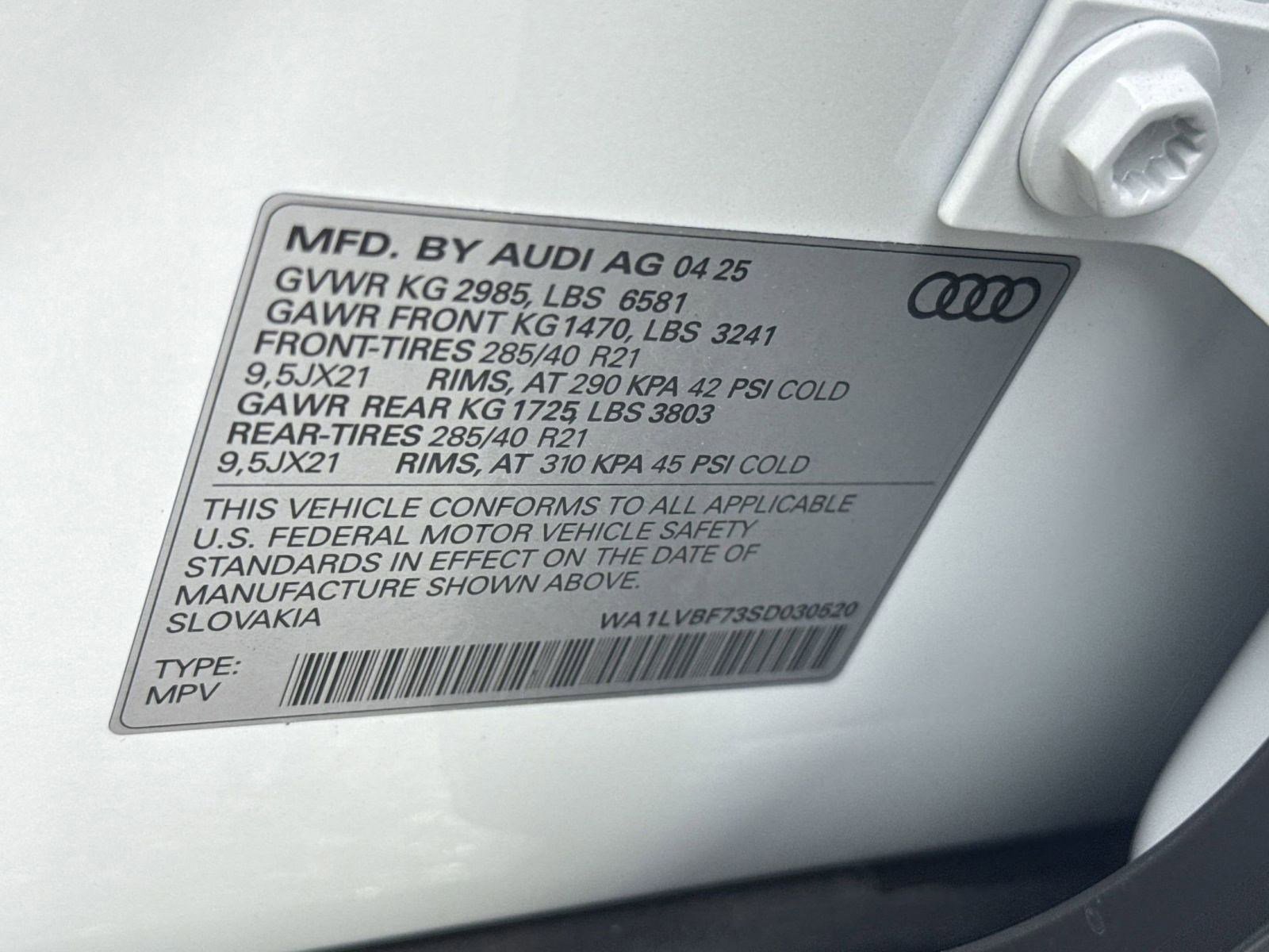 New 2025 Audi Q7 3.0T Premium Plus image 23