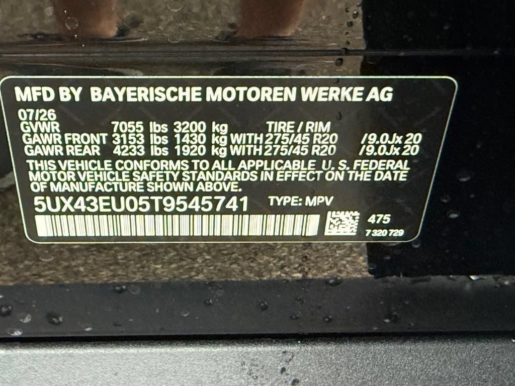 New 2026 BMW X5 xDrive50e AWD/4WD image 20