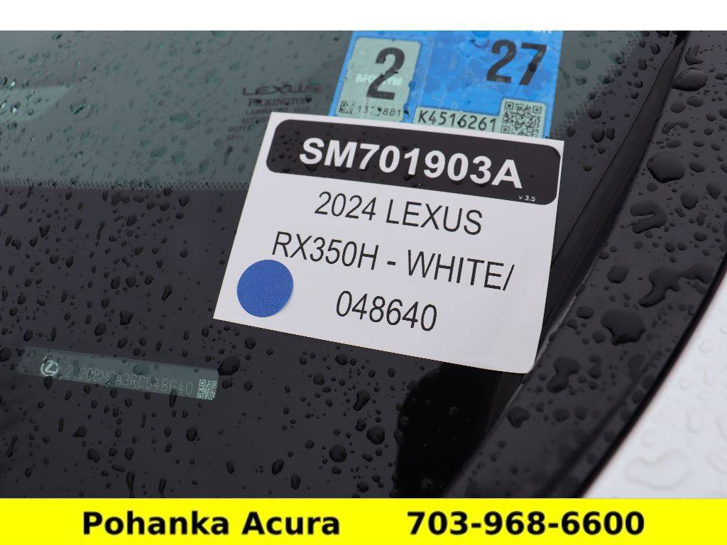 Used 2024 Lexus RX 350 w/ Convenience Package image 33