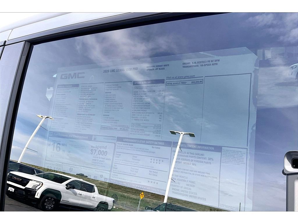 New 2026 GMC Sierra 1500 Pro w/ Pro Value Package image 12