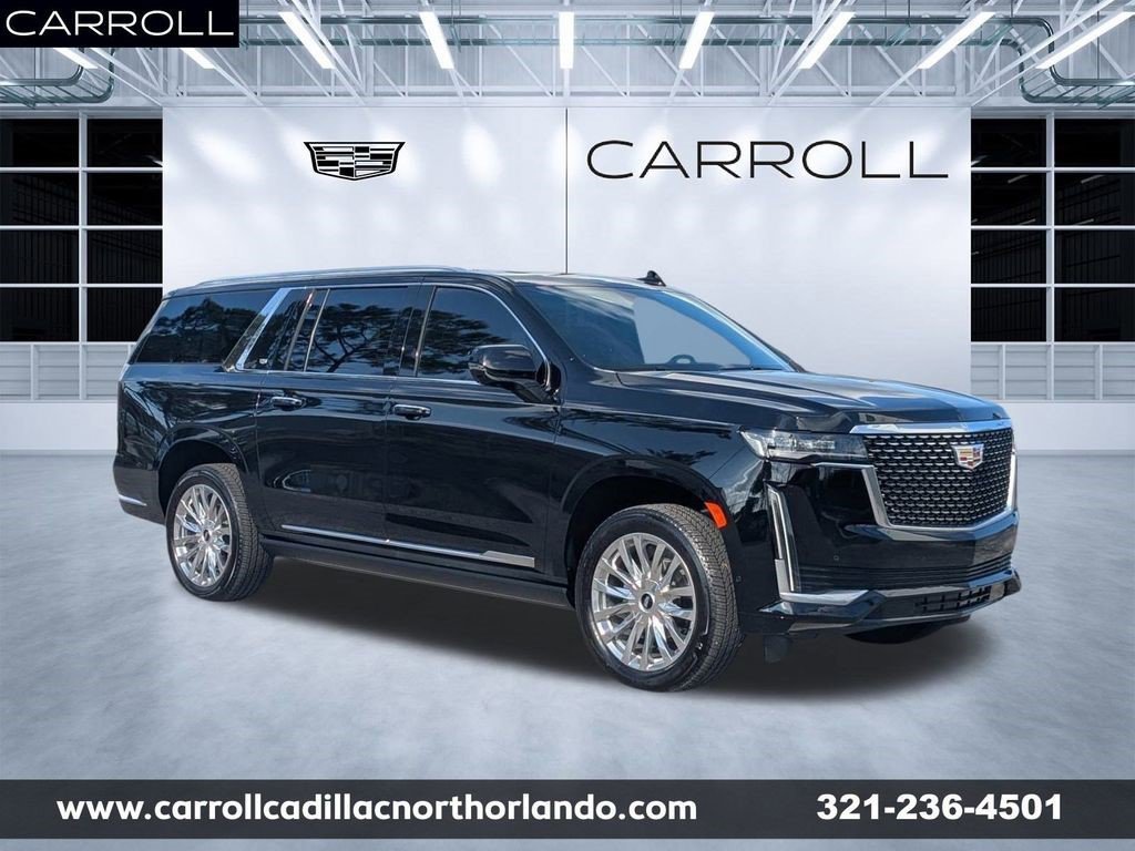Certified 2024 Cadillac Escalade ESV Premium Luxury w/ Performance Package