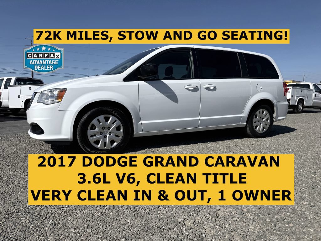 Used 2018 Dodge Grand Caravan SE w/ UConnect Hands-Free Group FWD image 1