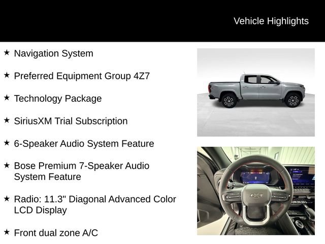 Certified 2025 Chevrolet Colorado Z71 w/ Technology Package AWD/4WD image 16