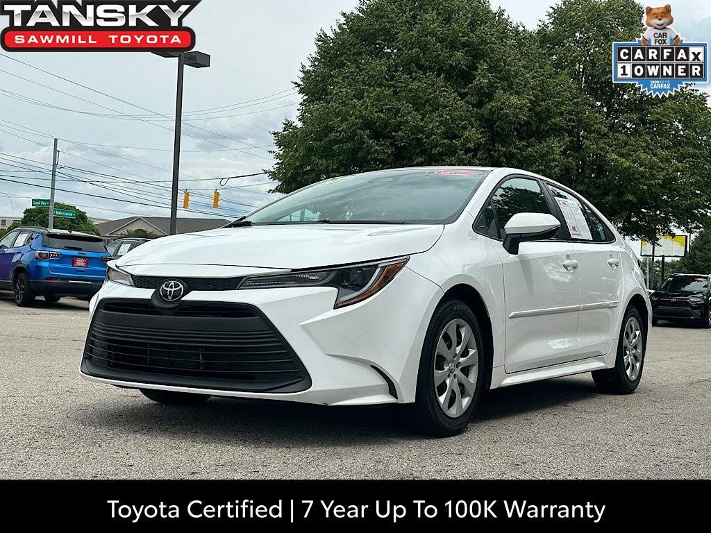 Certified 2023 Toyota Corolla LE w/ Carpet Mat Package (TMS) FWD image 1