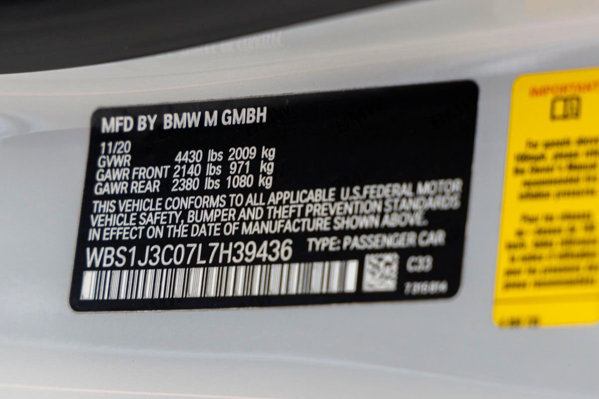 Used 2020 BMW M2 CS RWD image 38