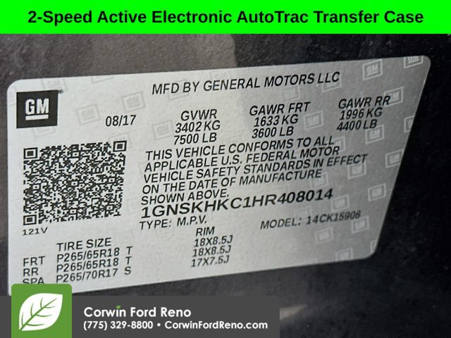 Used 2017 Chevrolet Suburban LT w/ Max Trailering Package AWD/4WD image 31