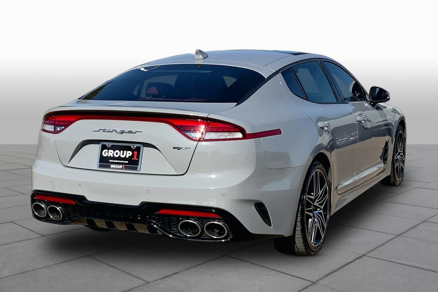 Used 2022 Kia Stinger GT1 w/ Red Interior Color Package RWD image 13