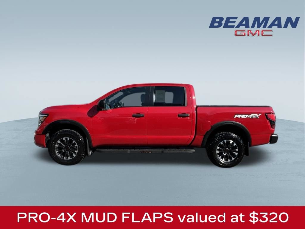 Used 2023 Nissan Titan PRO-4X w/ Off Road Protection Package AWD/4WD image 4