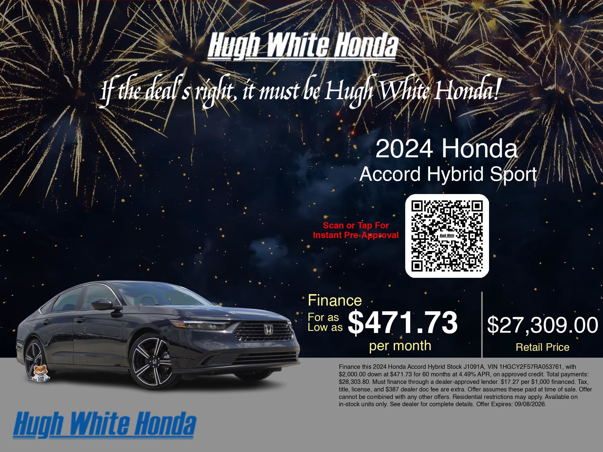 Used 2024 Honda Accord Sport image 3