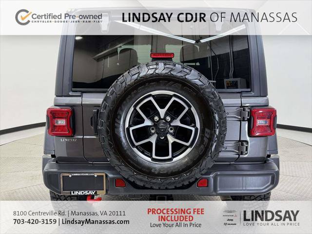 Certified 2025 Jeep Wrangler Unlimited Rubicon AWD/4WD image 8