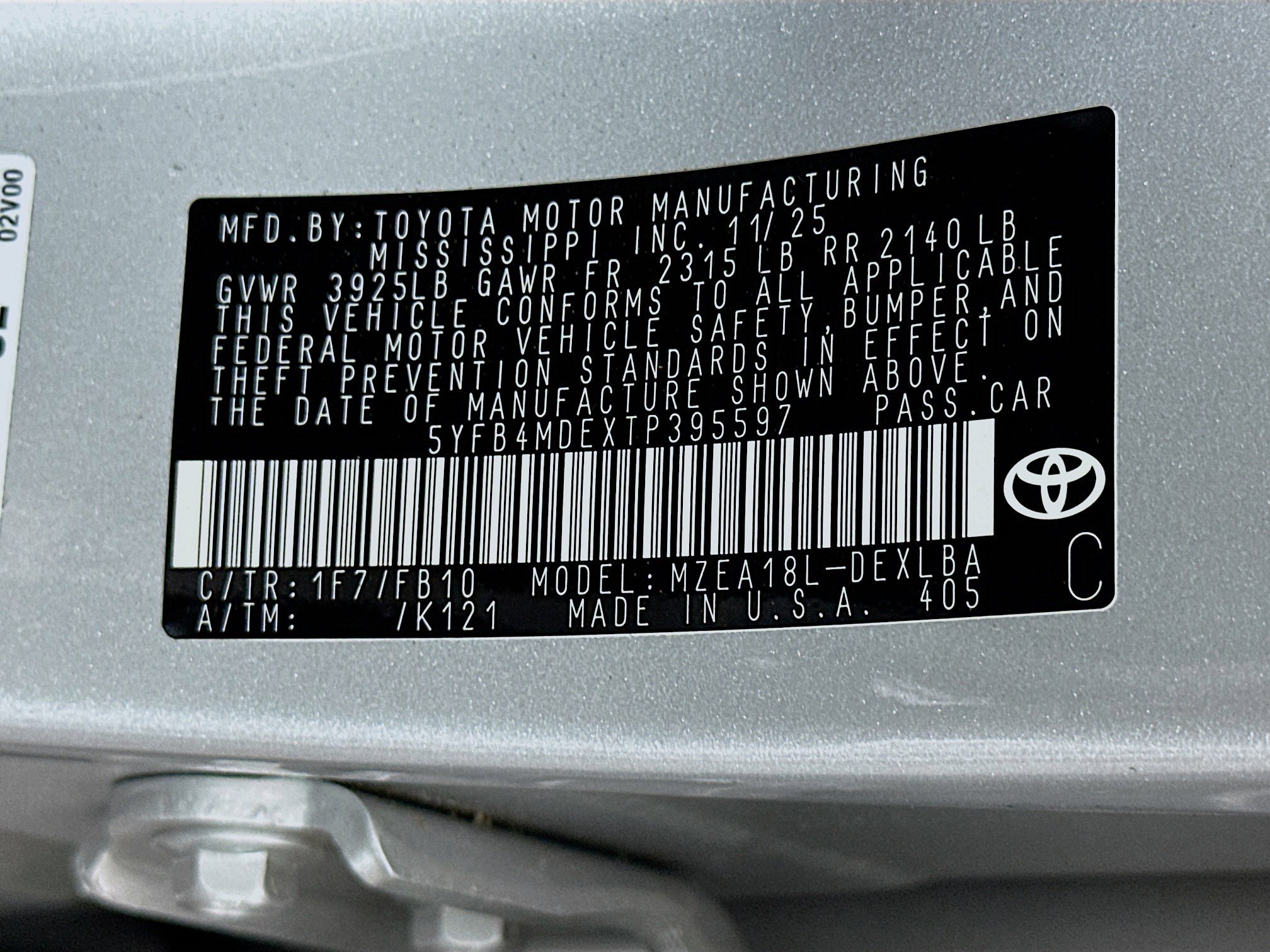 Used 2026 Toyota Corolla LE image 12