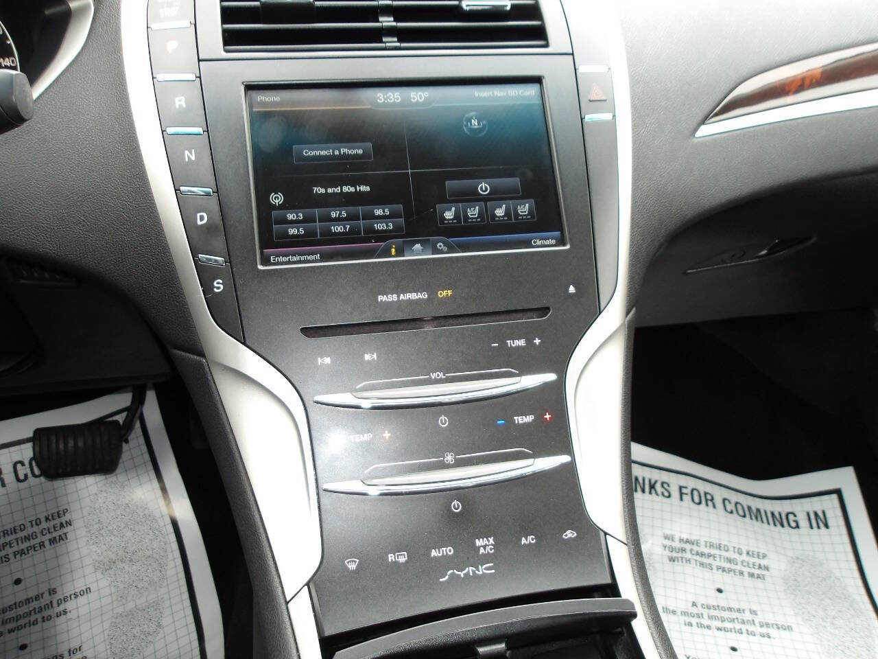 Used 2014 Lincoln MKZ AWD w/ Equipment Group 102A Reserve image 13