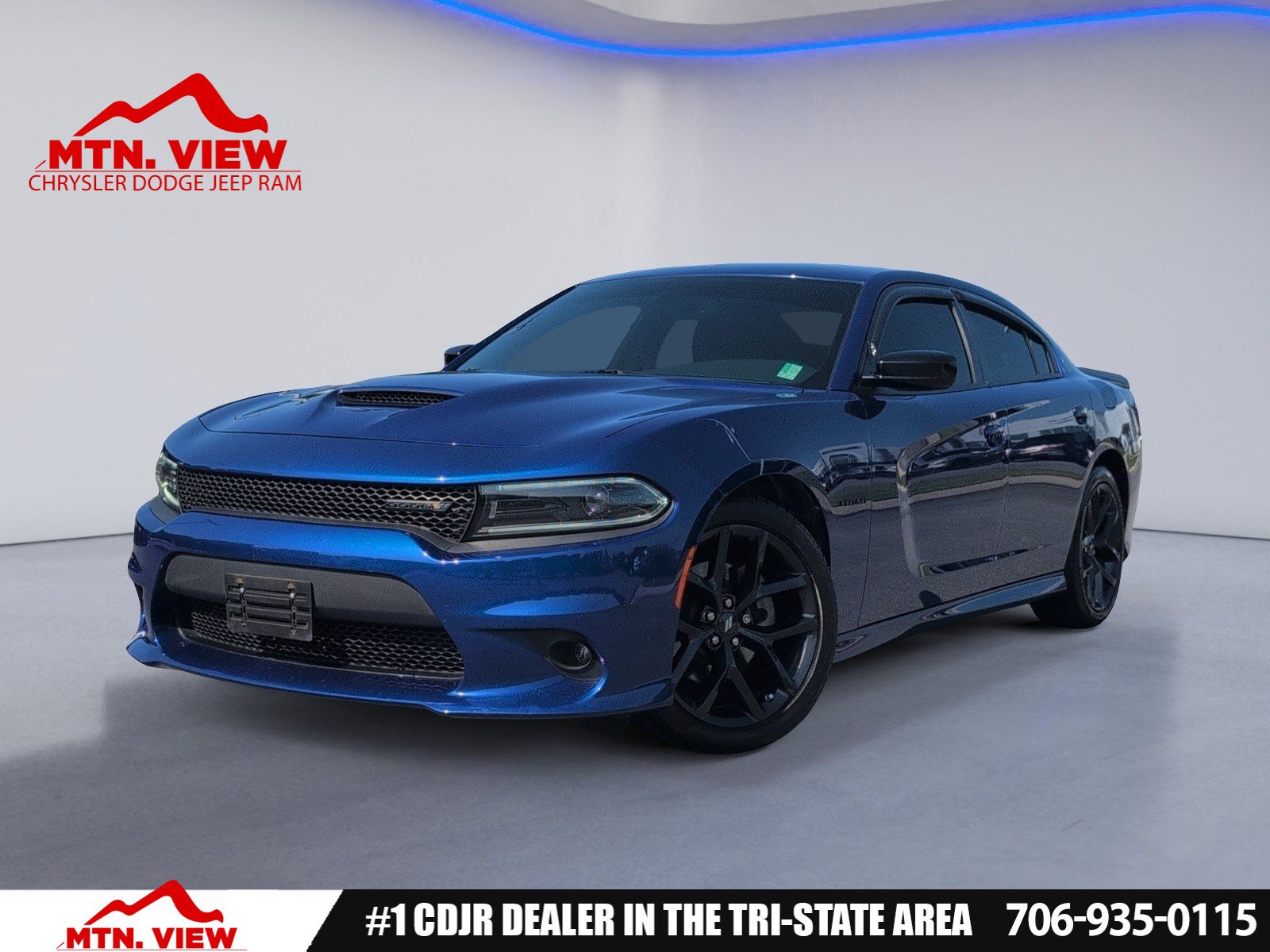 Certified 2022 Dodge Charger R/T w/ Blacktop Package RWD image 1