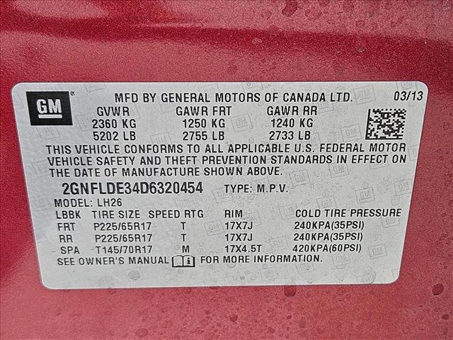 Certified 2013 Chevrolet Equinox LT w/ Driver Convenience Package FWD image 29