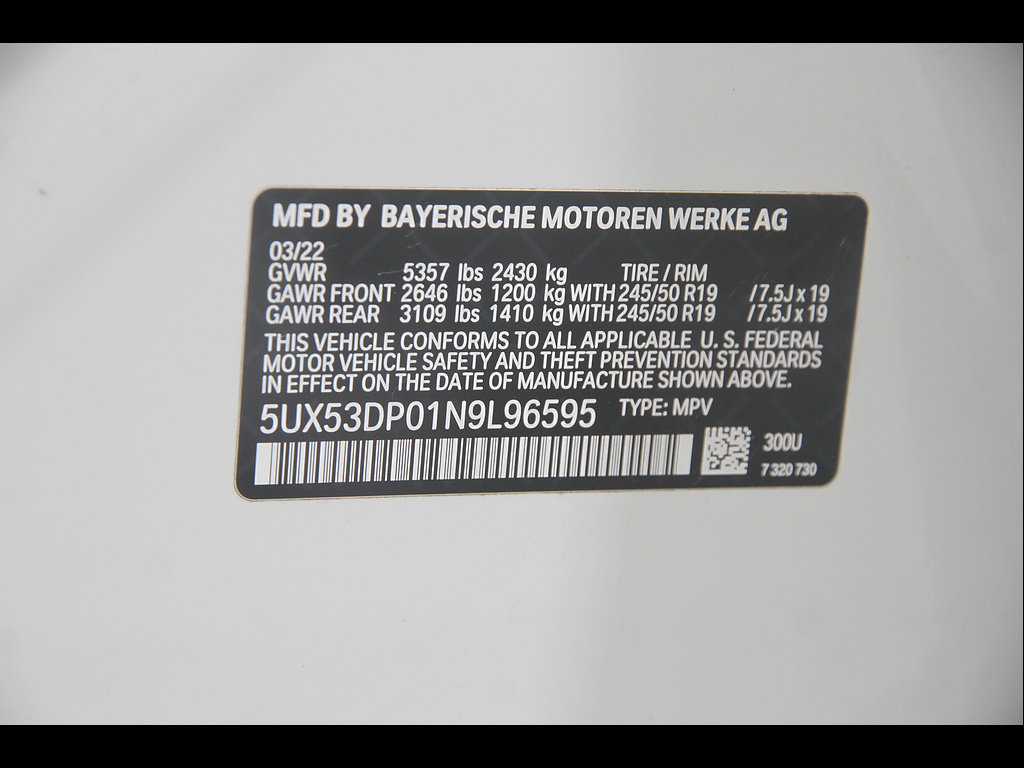 Used 2022 BMW X3 xDrive30i w/ Premium Package 2 AWD/4WD image 23