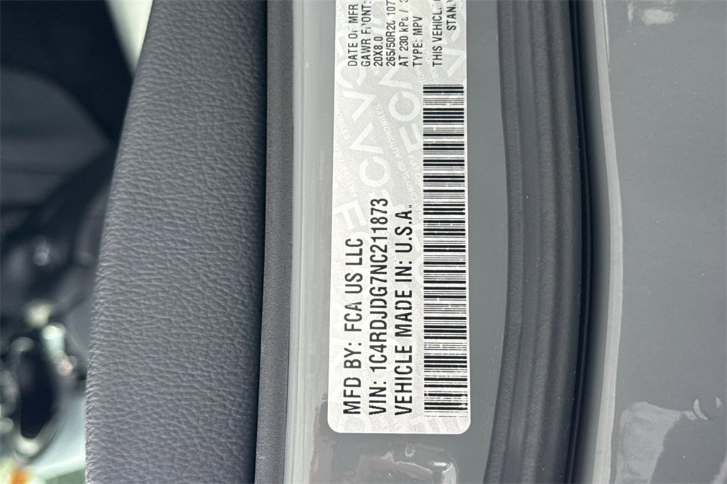 Used 2022 Dodge Durango GT w/ Blacktop Package image 28