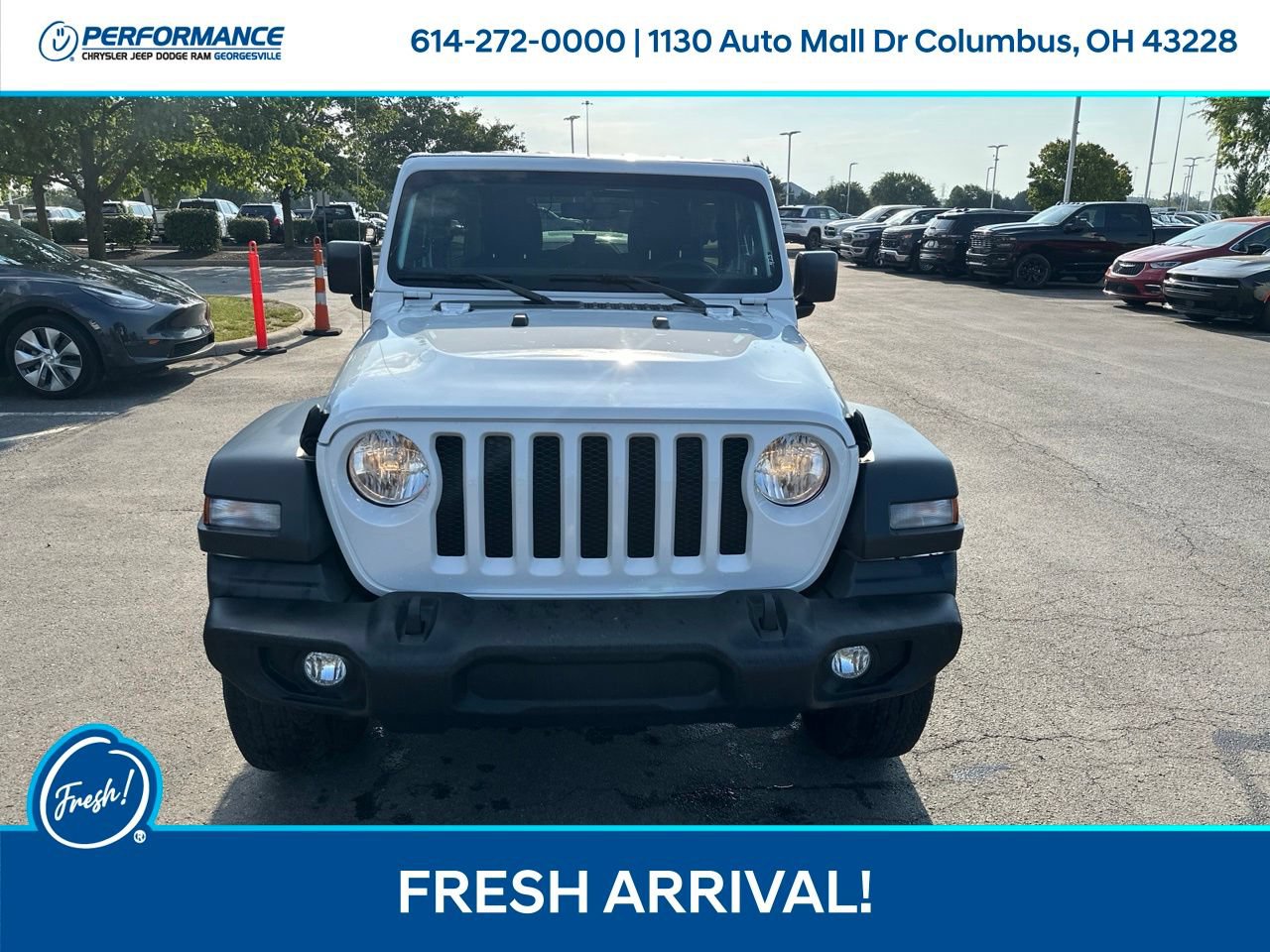 Used 2023 Jeep Wrangler Unlimited Sport w/ Uconnect 4C Nav & Sound Group AWD/4WD image 9