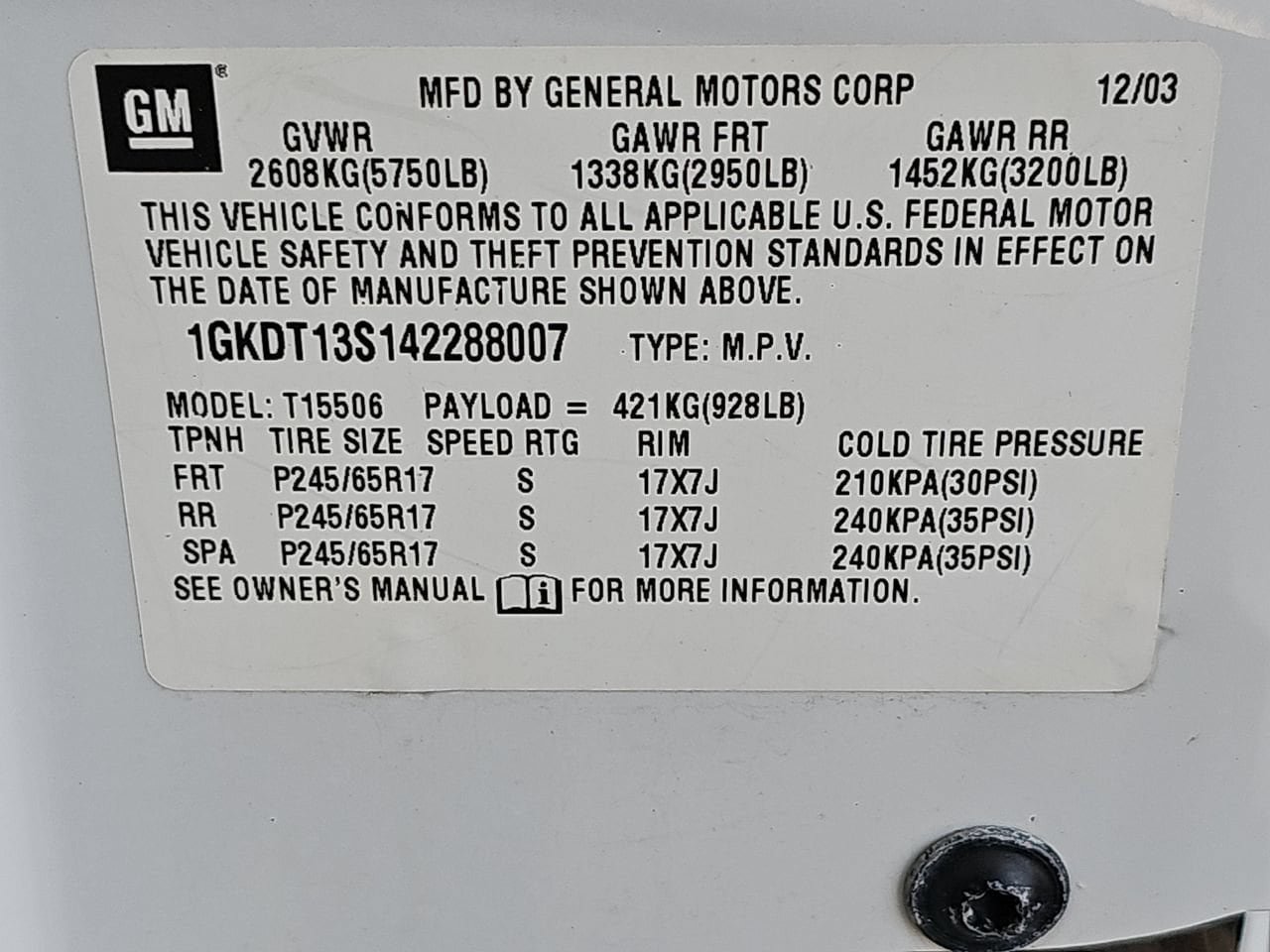 Used 2004 GMC Envoy SLT AWD/4WD image 38