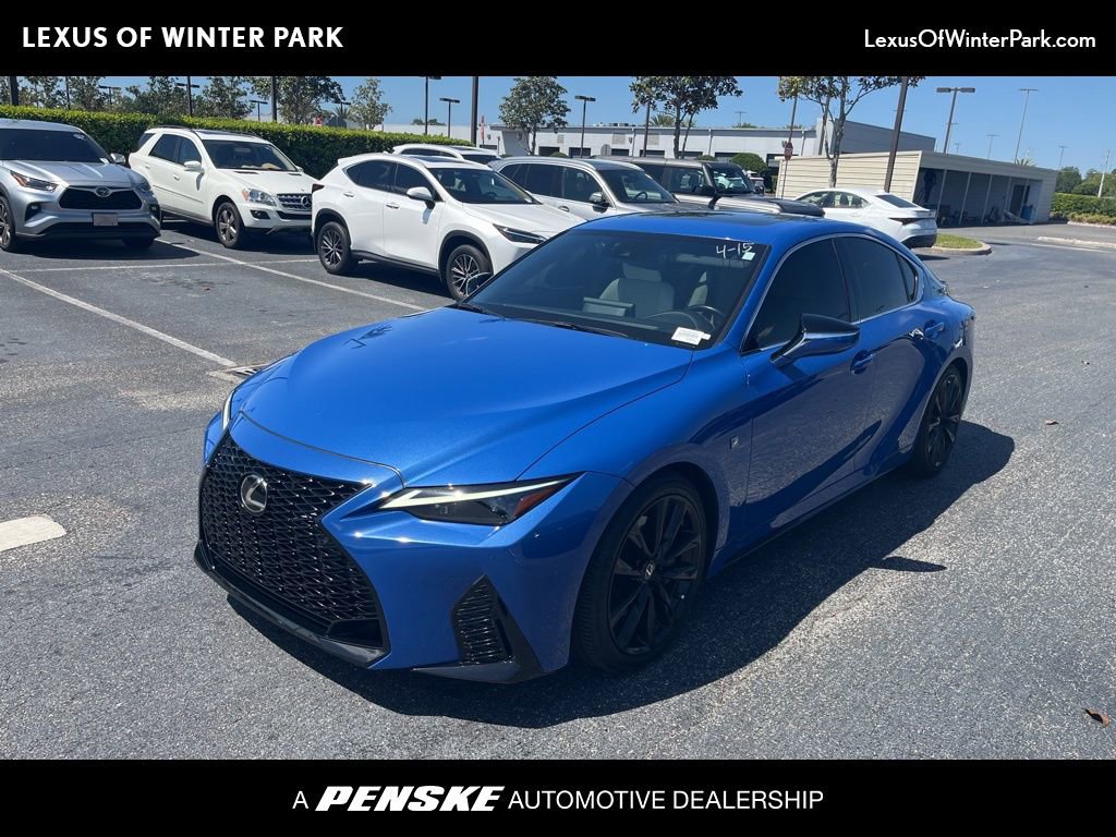 Used 2021 Lexus IS 350 F Sport image 1