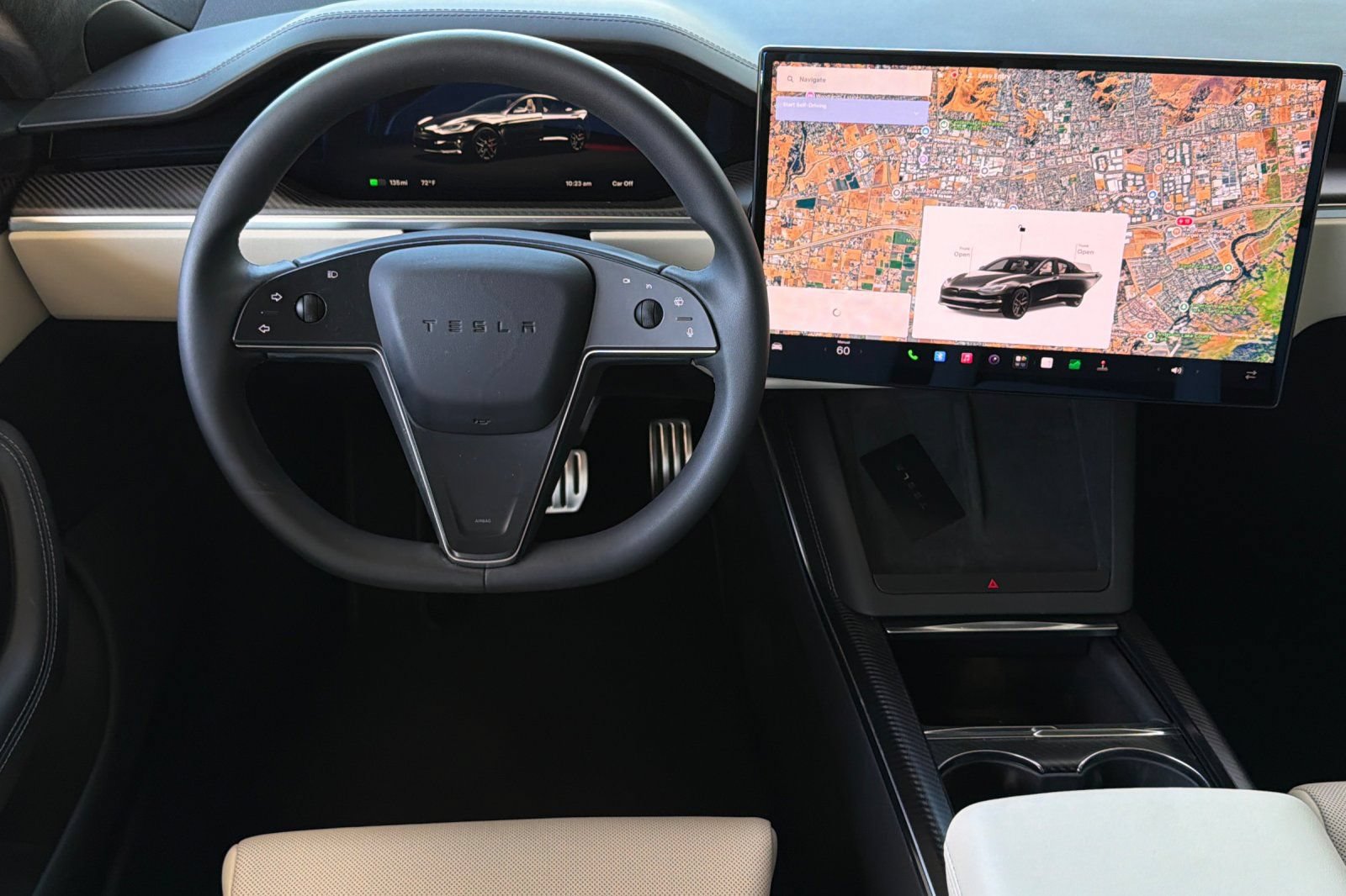 Used 2025 Tesla Model S Plaid AWD/4WD image 16