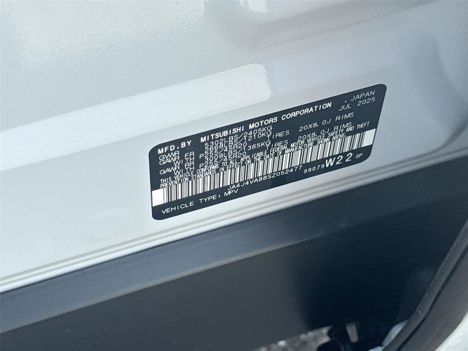 New 2025 Mitsubishi Outlander SE image 33