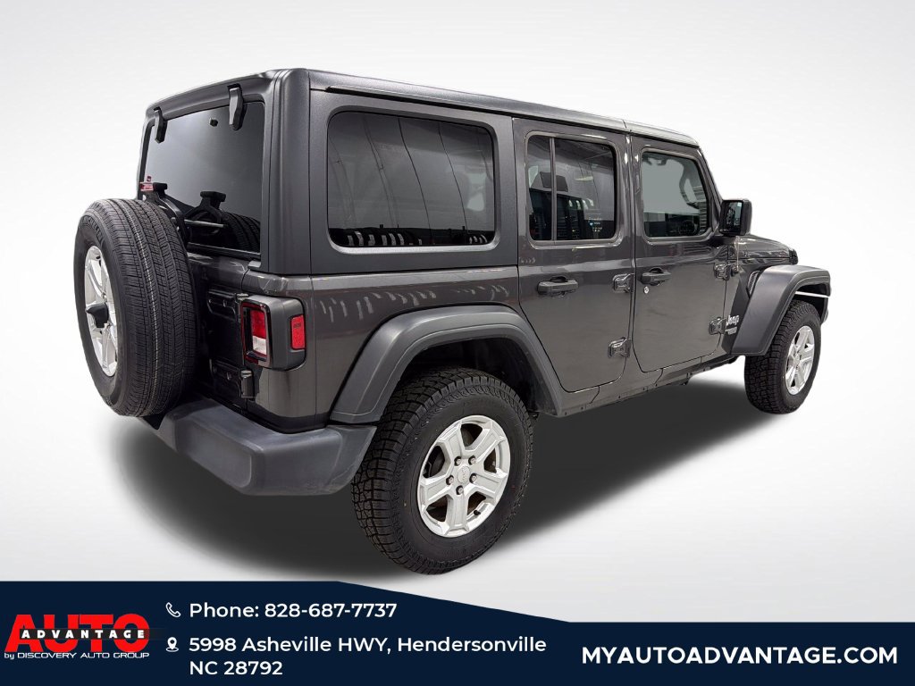 Used 2019 Jeep Wrangler Unlimited Sport S AWD/4WD image 5