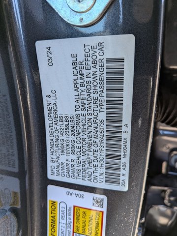 Used 2024 Honda Accord EX image 15